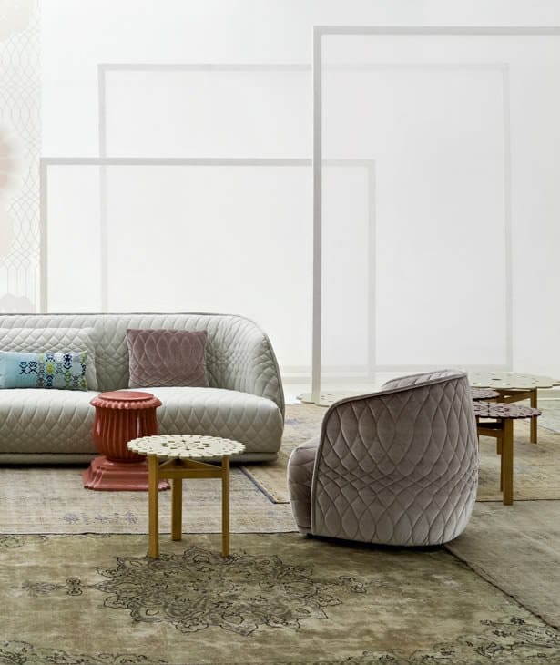 Тканевое кресло с подлокотниками MOROSO Redondo ARCH-00030094 - Вид №1