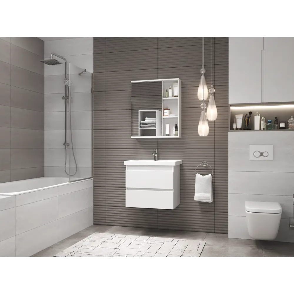 Зеркальный шкаф Vigo Matteo для ванной с системой хранения 83404379 STLM-0040959 - Вид №7