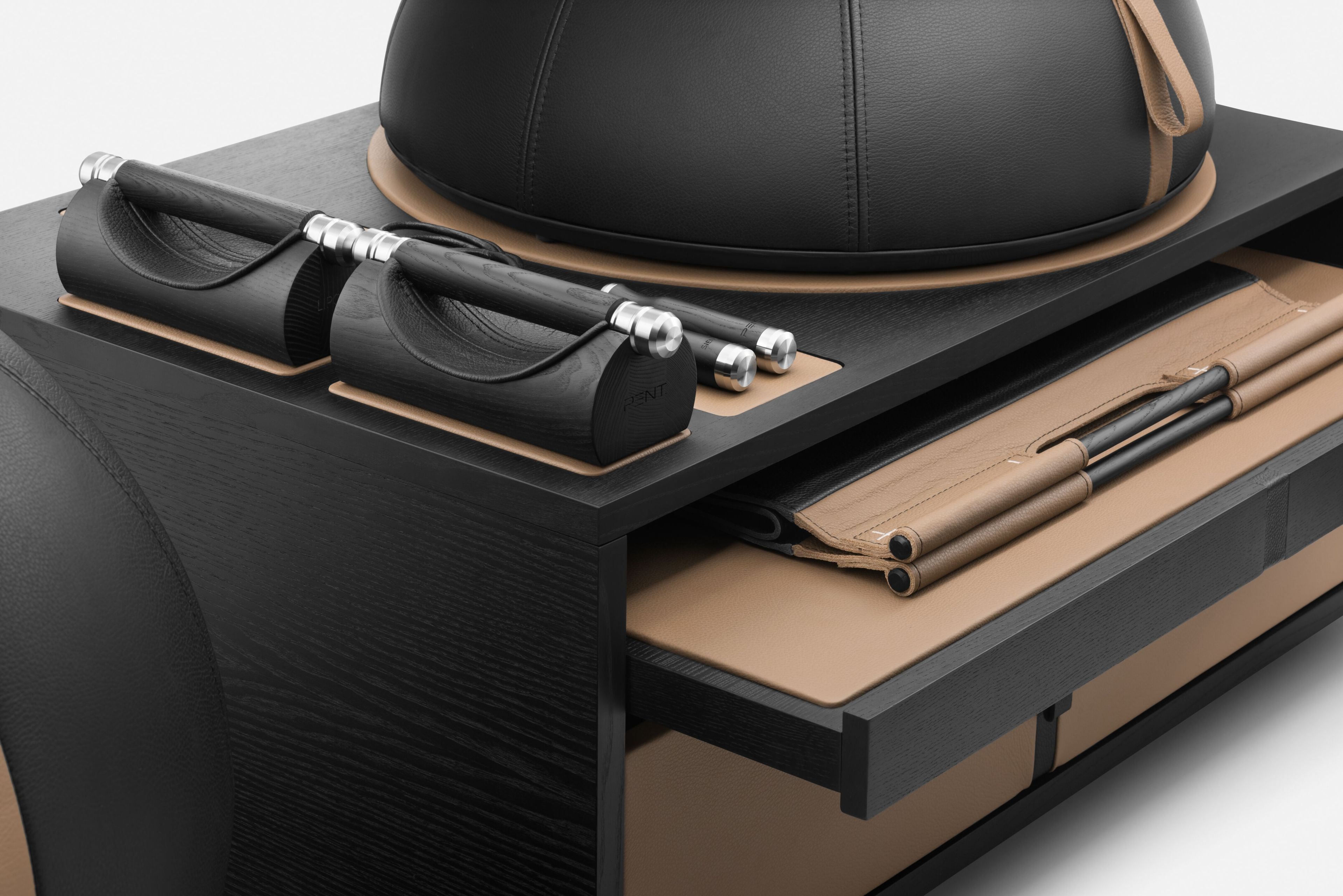 Оборудование для фитнеса из дерева и кожи PENT RACKA SET ARCH-00078570 - Вид №8