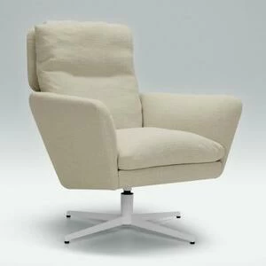 Кресло Amy, молочное
