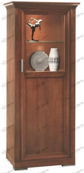 SELVA Комод вишневый с распашными дверцами Luna 7241