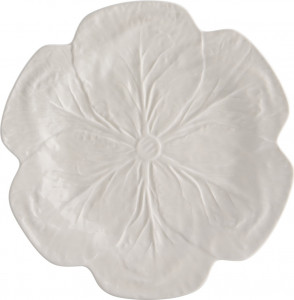 10600141 Bordallo Pinheiro Тарелка обеденная Bordallo Pinheiro Капуста 26,5см, керамика, бежевая Керамика