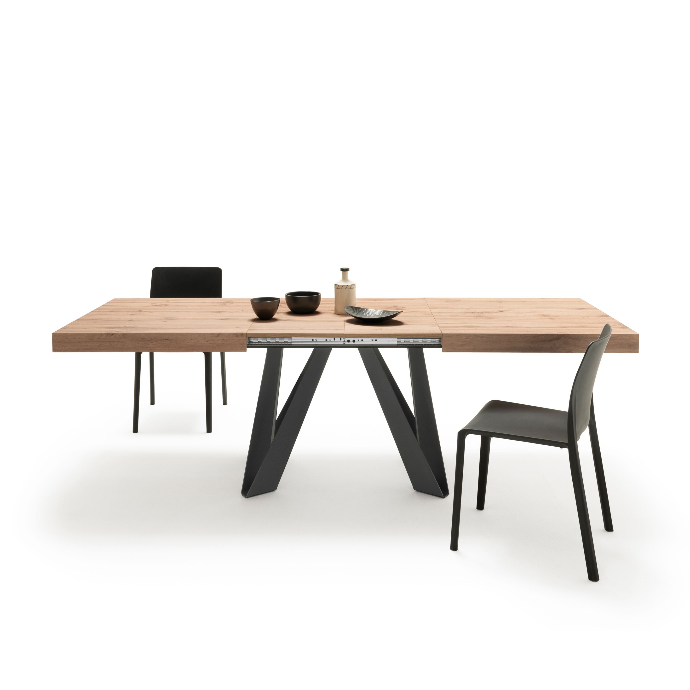 Выдвижной прямоугольный стол из железа с меламиновой столешницей Mobili Fiver ROMINA ARCH-00069646 - Вид №81