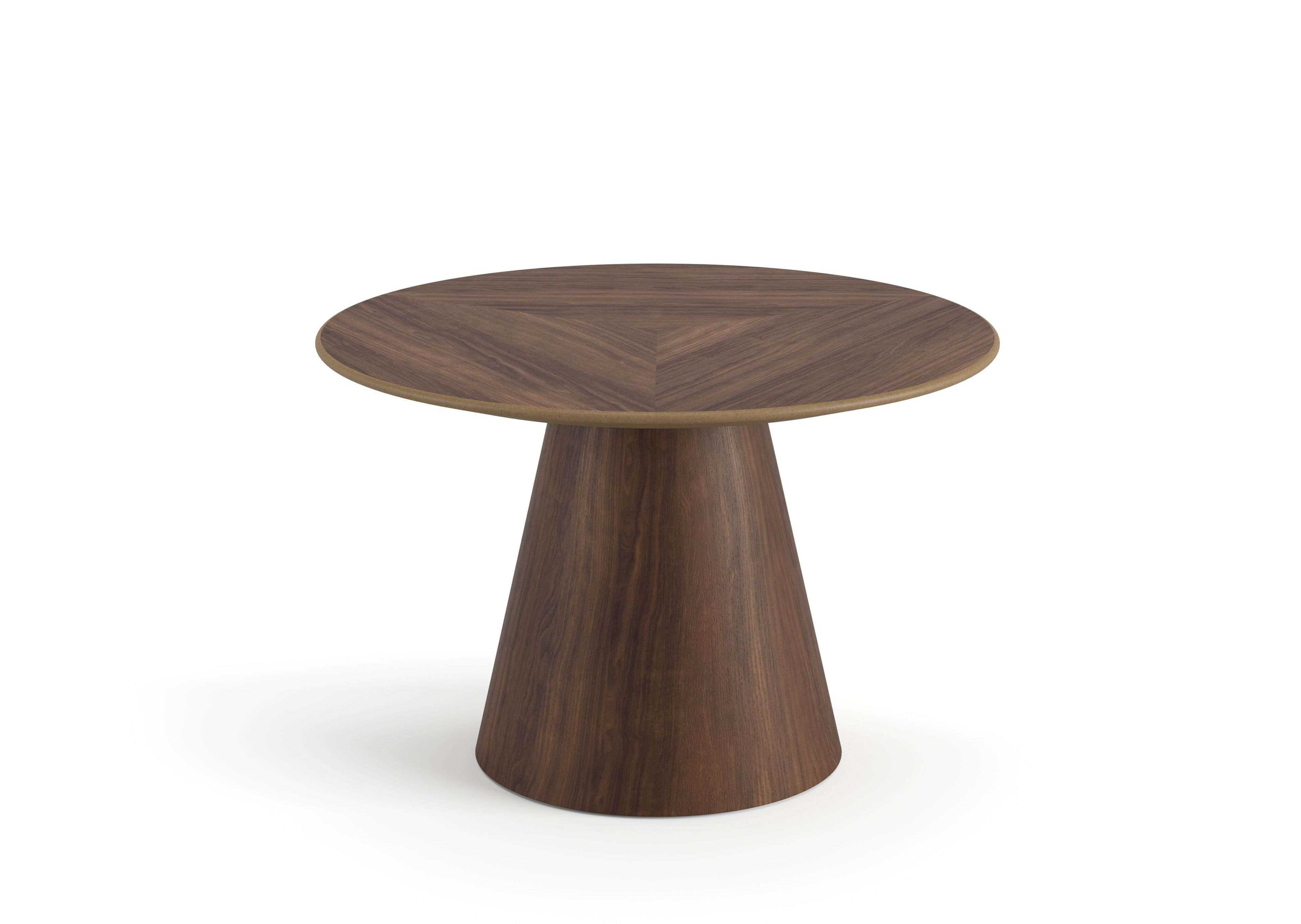 Круглый деревянный журнальный столик Ersa Tear ARCH-00030387 - Вид №2