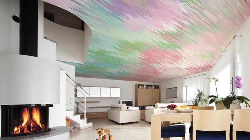 GLAMORA Оптически моющиеся виниловые обои Crashing colors sun-id-1453417 - Вид №1