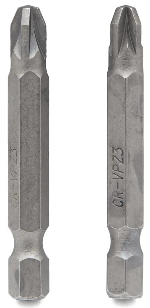 Набор бит крестовых VIRA PZ3 50 мм с магнитным наконечником, 2 шт 82619657