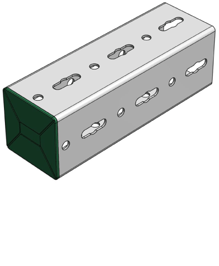 6566810 Монтажные профиля Maxx заглушка профиля защита торца профиля WALRAVEN  - Вид №1