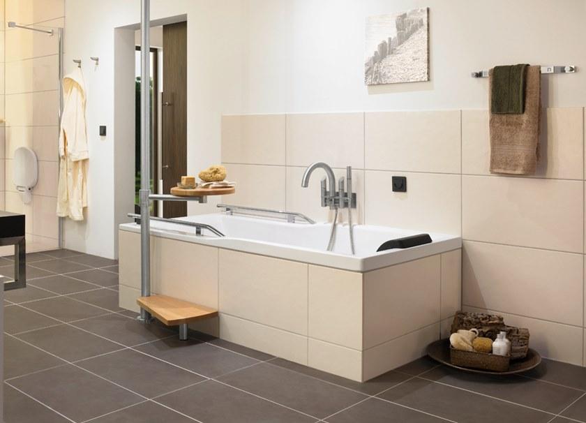 MGS Настенный комплект для ванны из нержавеющей стали с ручным душем Contemporary sun-id-1502914 - Вид №3