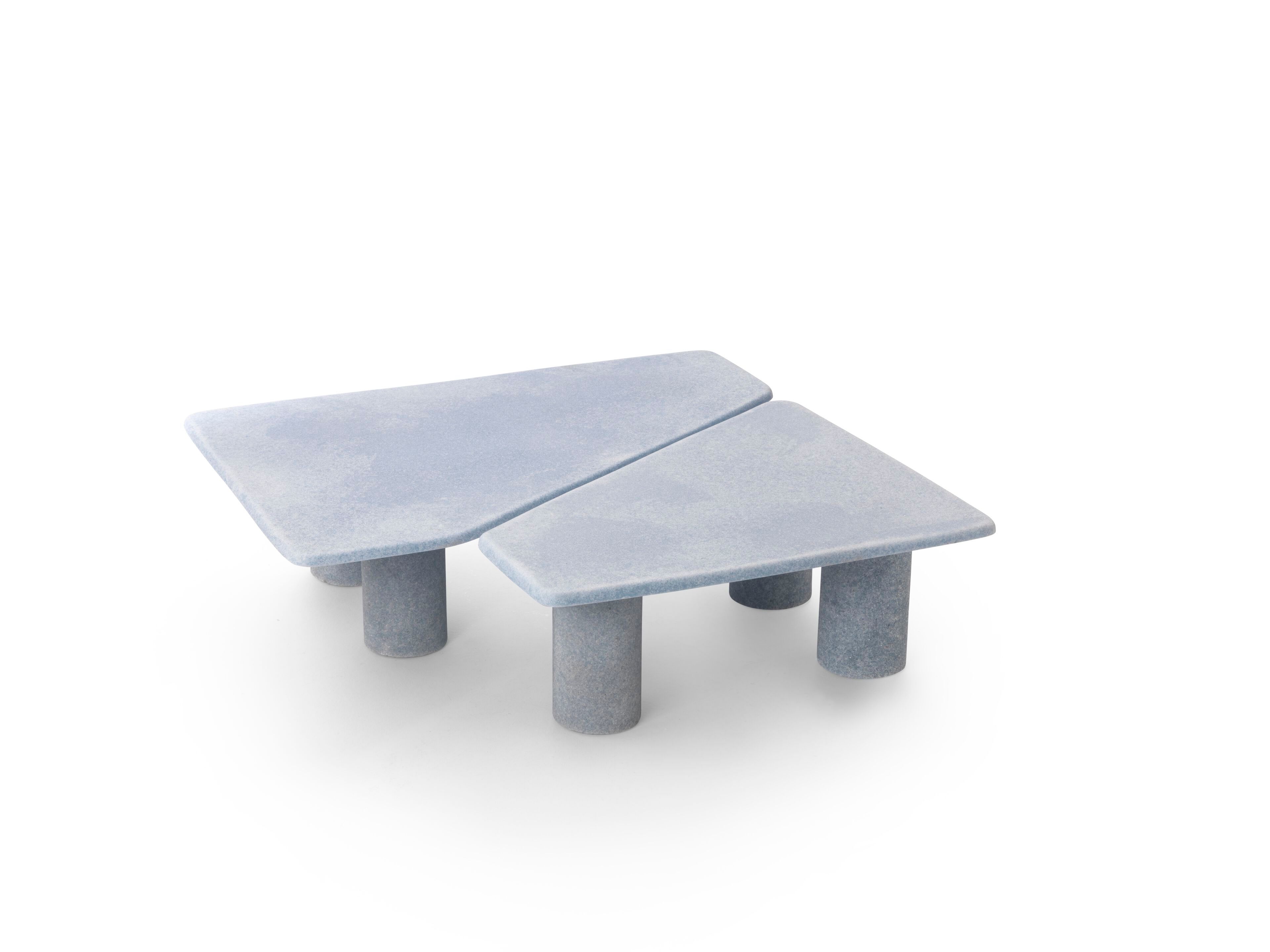 Низкий журнальный столик из натурального камня Marac RE-WIND ARCH-00122367 - Вид №1
