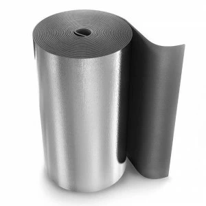 Рулон теплоизоляционный Energoflex Super AL с покрытием алюминиевой фольгой ROLS ISOMARKET 3мм х 1м х 30м