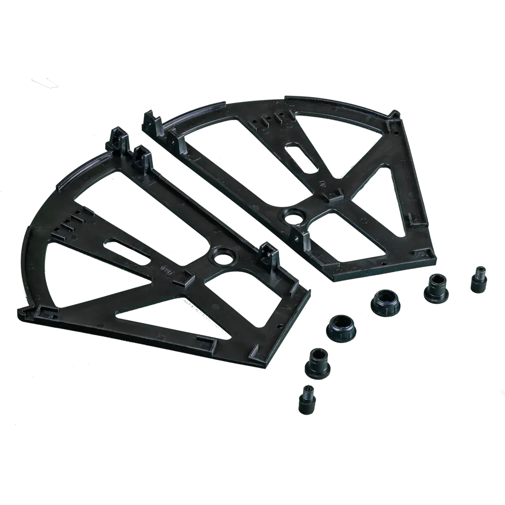 Механизм для обувниц Левша 2 секции пластик цвет черный STLM-2103072