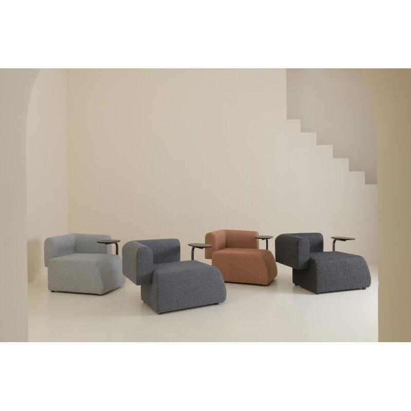 Тканевое угловое кресло с журнальным столиком Shishka Project Candy ARCH-00033305 - Вид №13