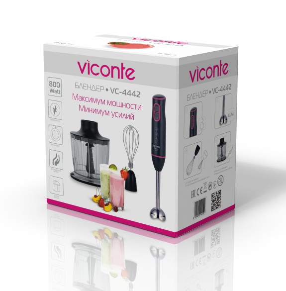 9057690 Блендер погружной Viconte VC-4442 черный STDN-0040133 - Вид №1