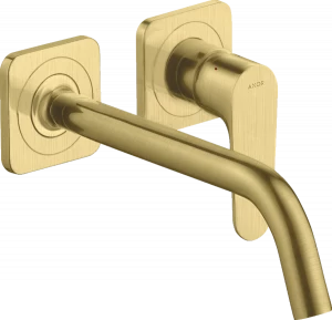 34116950 Смеситель для раковины, однорычажный, скрытого монтажа, настенный, с изливом 227 мм и розетками AXOR CITTERIO M