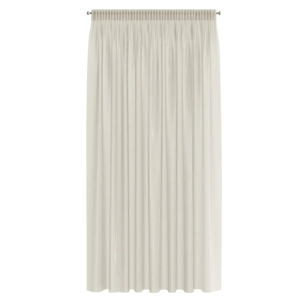 Тюль на ленте 250x280 см цвет бежевый GARDEN STLM-2205582 - Вид №1