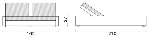 Ethimo Откидная грядка из ethimo etwick® Cube Cblb2100 - Вид №7