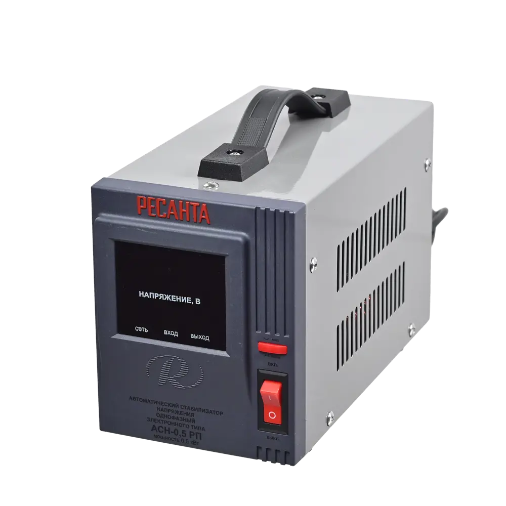 Стабилизатор напряжения Ресанта АСН-0.5 РП 0.5 кВт STLM-2180211 - Вид №10
