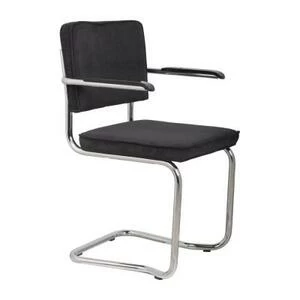 Кресло Ridge Kink Rib черное