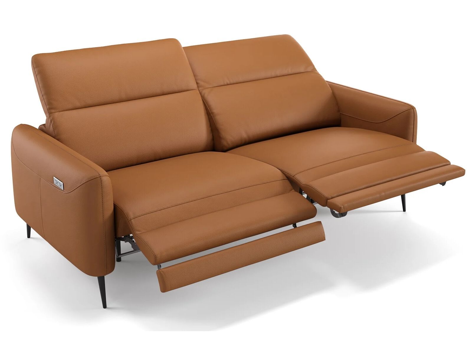 3-местный кожаный диван Sofanella Мессина ARCH-00052908