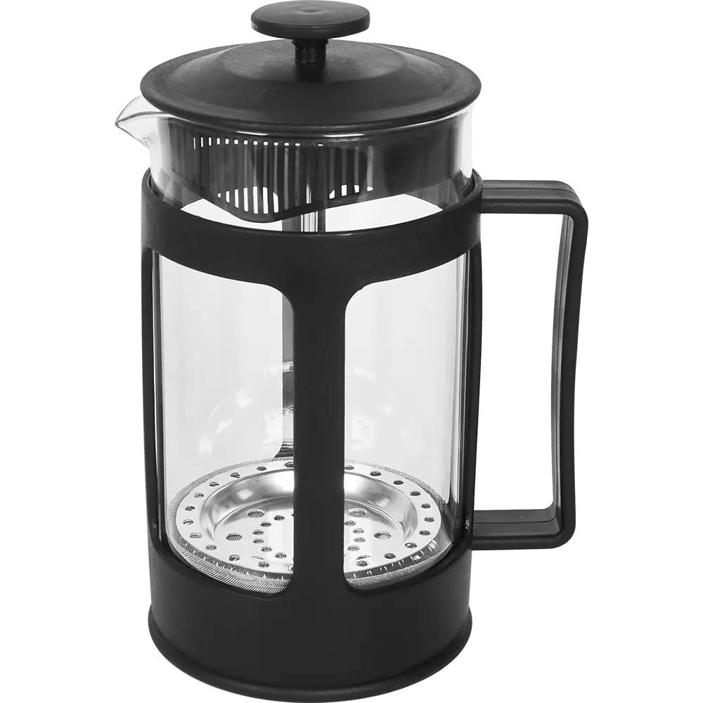 Френч-пресс 0.6 л Vidage VABr600 стекло цвет черный STLM-2127147