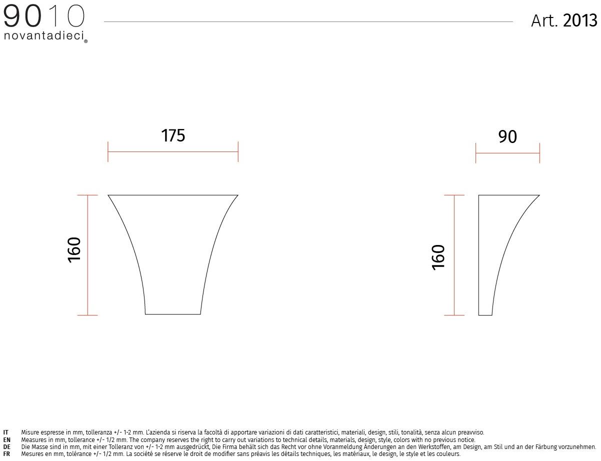 9010 novantadieci Аппликация светодиода из керамики  2013  - Вид №4