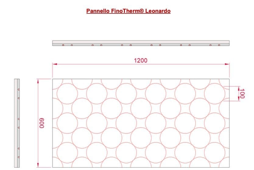 Лучистая напольная панель из мелового волокна ECOBEL FinoTherm® ARCH-00019057 - Вид №1