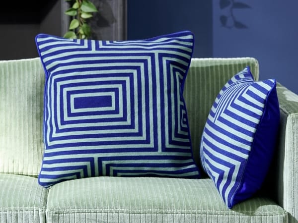 Наволочка из хлопка с геометрическим рисунком LAMBERT VASARELY ARCH-00028069