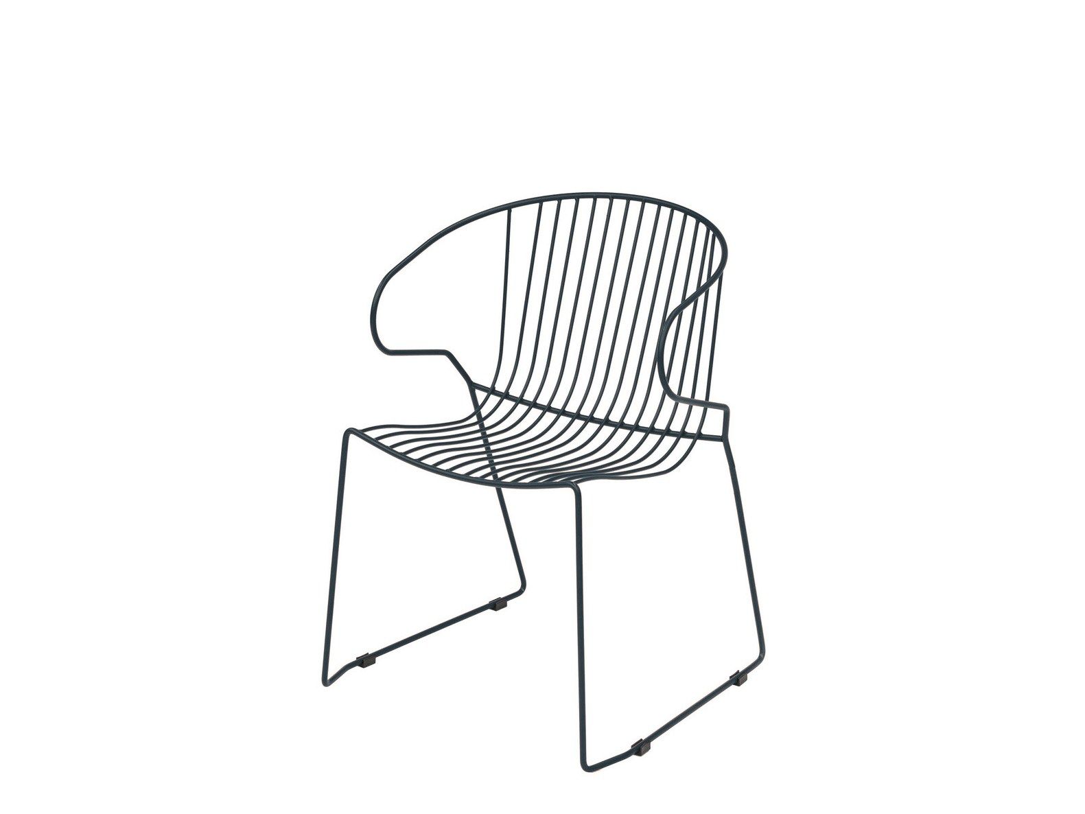 Штабелируемый стальной стул с подлокотниками iSimar Bolonia ARCH-00107047 - Вид №79