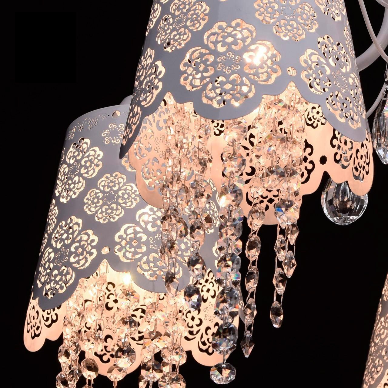 Потолочная люстра MW-Light Полин 472010405 MW-LIGHT ДИЗАЙНЕРСКИЕ, ПОЛИН 182697 Белый  - Вид №3