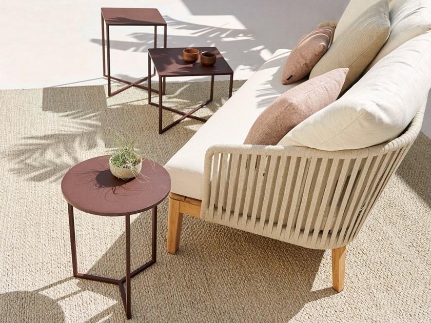 TRIBÙ Круглый высокий стол из алюминия с порошковым покрытием Natal alu sofa 01676 - Вид №4