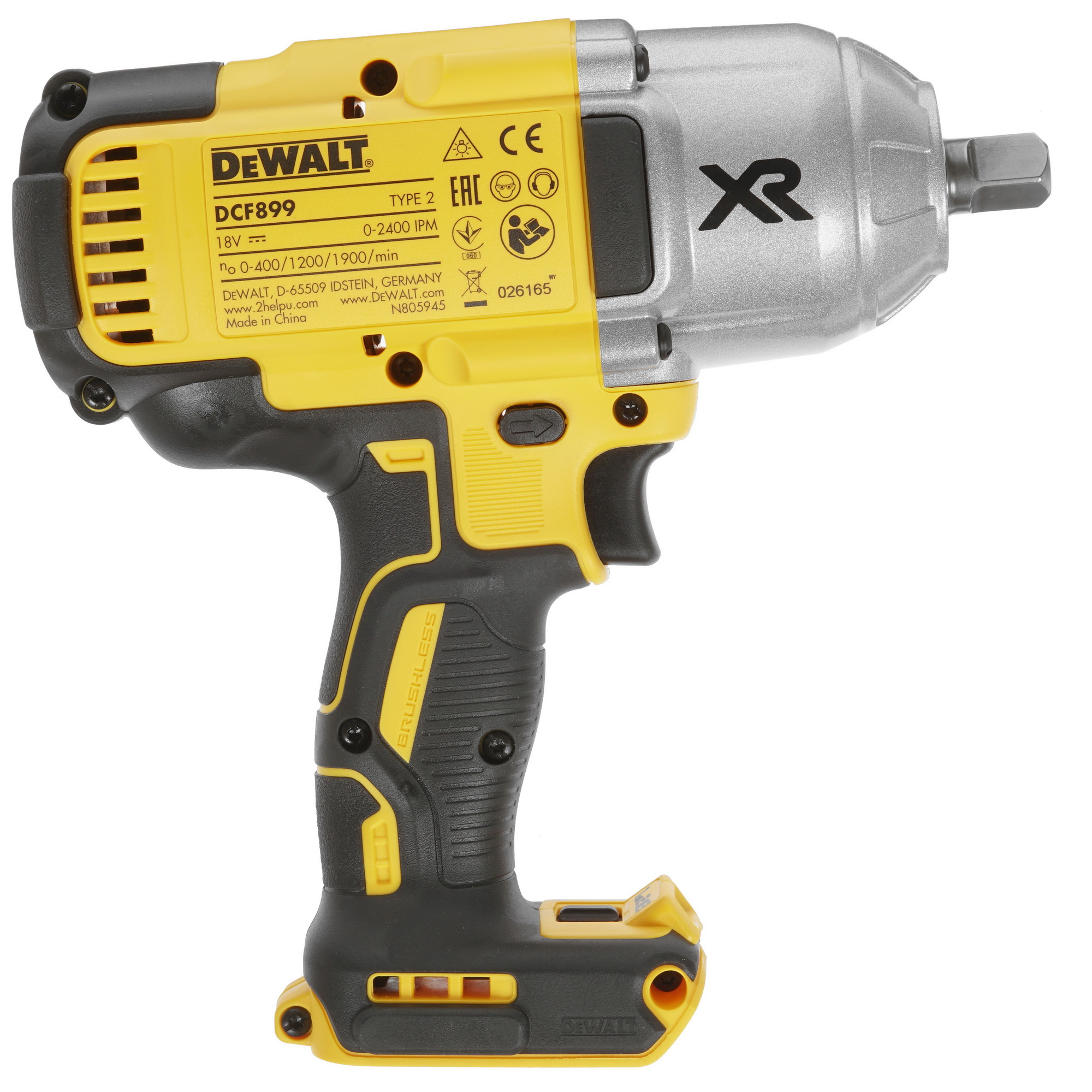 Гайковерт DeWalt DCF899N XR FLEXVOLТ 18/54V  , Без ЗУ, Без АКБ 8157995 STDN-0060460 - Вид №1