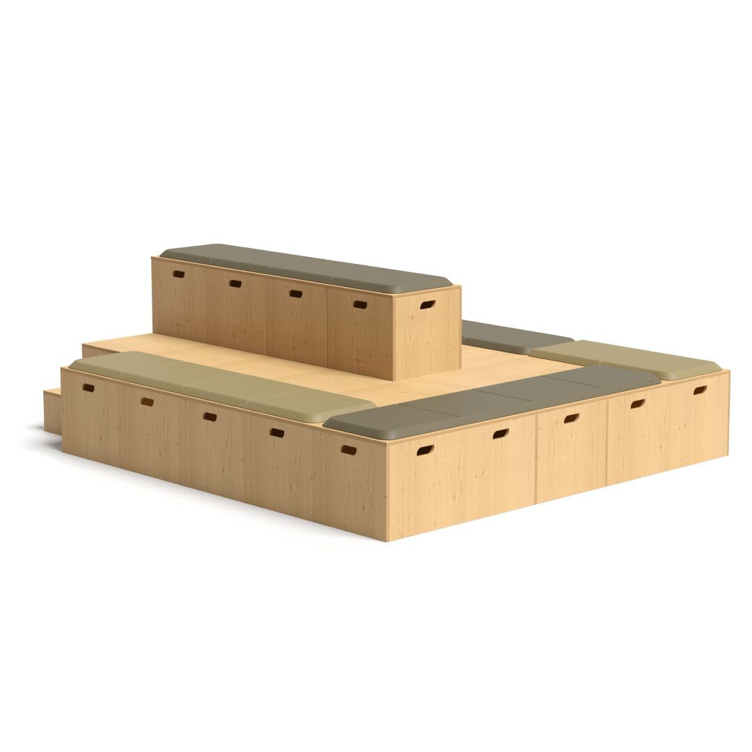 Высокий деревянный стул Bõln Kub ARCH-00135660 - Вид №5