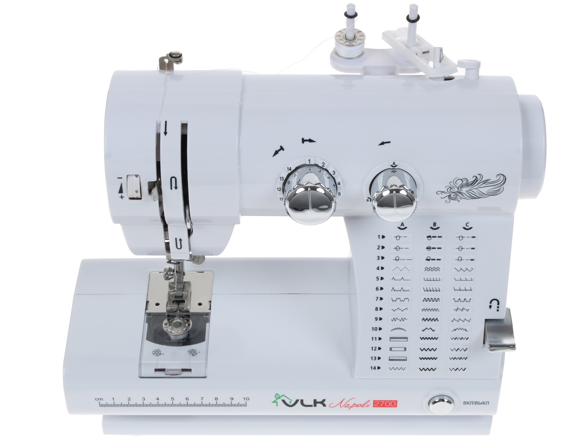 1106061 Швейная машина VLK Napoli 2700 STDN-0077023 - Вид №2