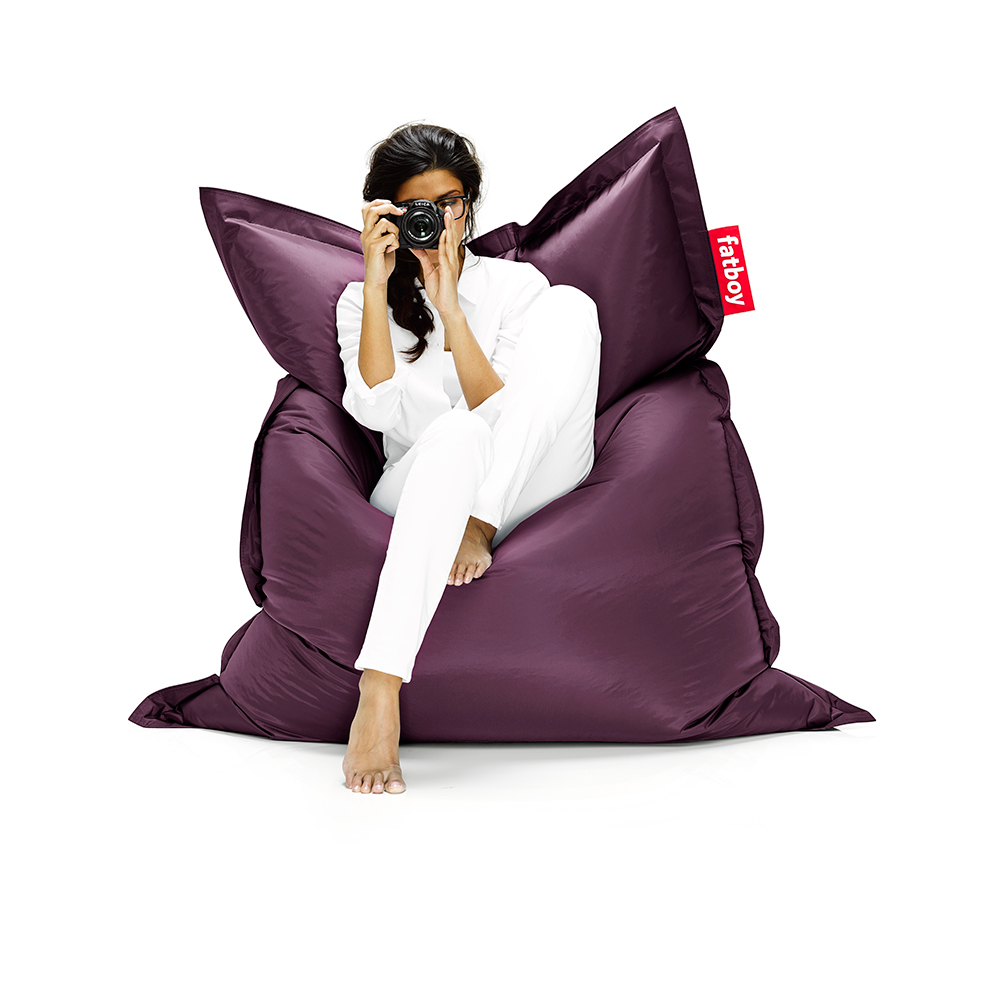 Кресло-мешок Fatboy the original темно-пурпурное 9000123 - Вид №1