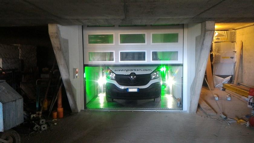 GREEN PARK Подъемник для водителя автомобиля на борту с крышей или без нее Ascensori per auto e montauto sun-id-1401238 - Вид №86