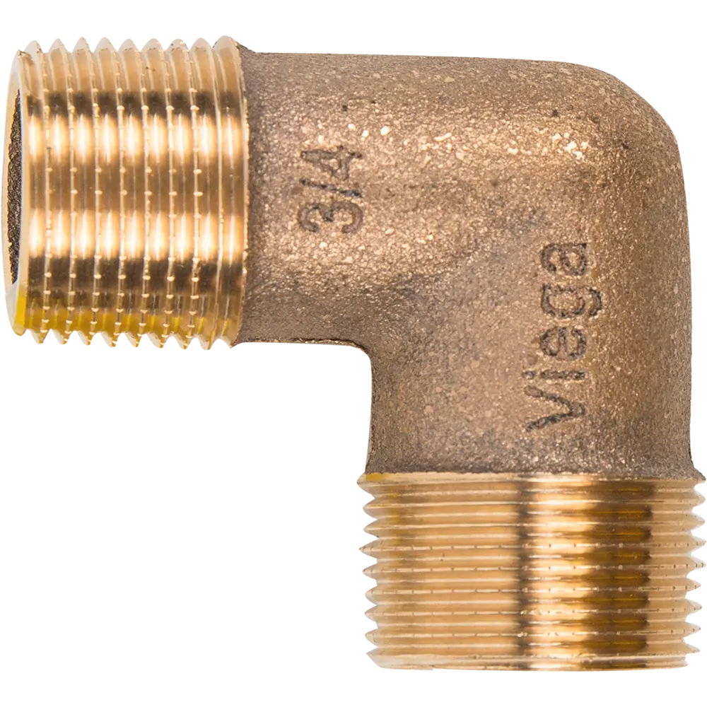 Уголок Viega 317980, наружная резьба, 3/4", бронза 317980 82314248 STLM-2147214  - Вид №1