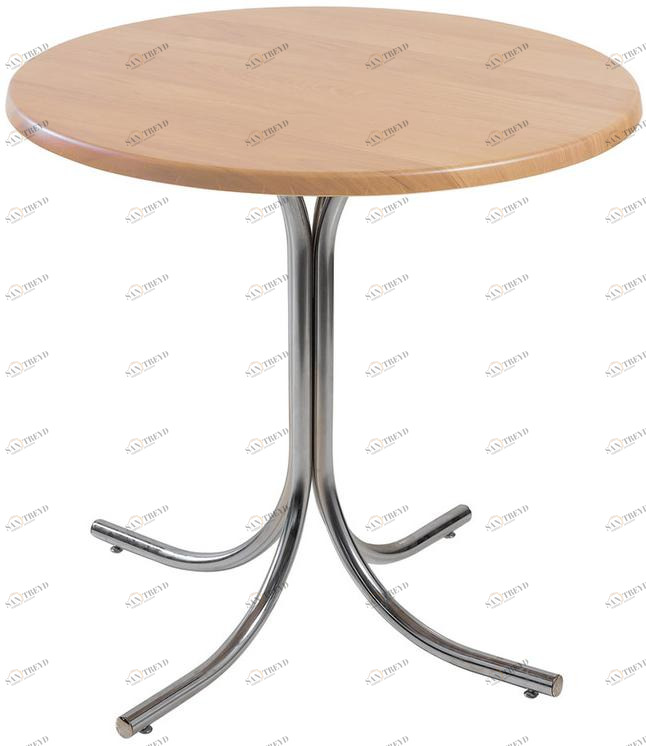 2590 Стол Rozana D80 Натуральный бук R-HOME 460404+170502oak_light