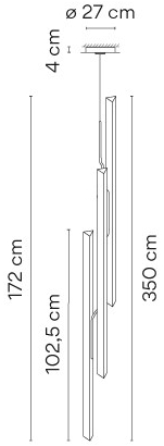 Vibia Светодиодный подвесной светильник из стали Halo sun-id-1361828 - Вид №6