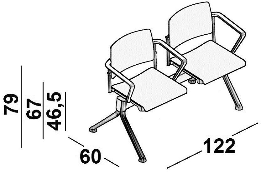 Luxy Сиденье на балке перекрытия из полипропилена Essenziale sun-id-1396565 - Вид №5