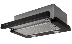 9285975 Вытяжка телескопическая SCHTOFF Laila 60 GBK черный/черный