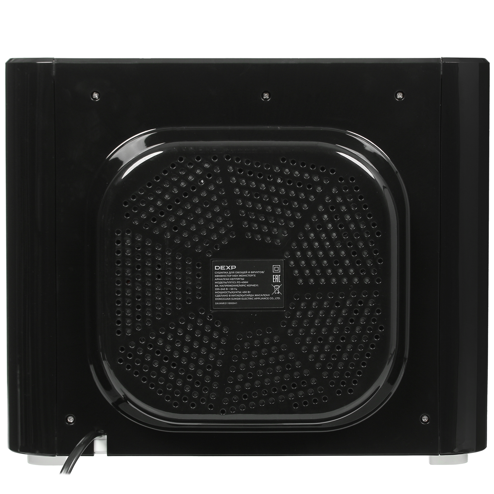 5403305 Сушилка для овощей и фруктов DEXP FD-456M черный STDN-0012782 - Вид №6