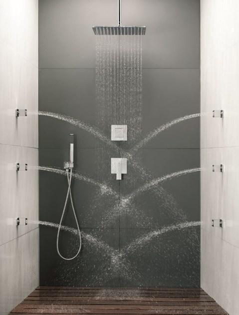 Rubinetterie Mariani Душевой набор с переключателем, ручным душем и верхним душем Polar 170-pa - Вид №2