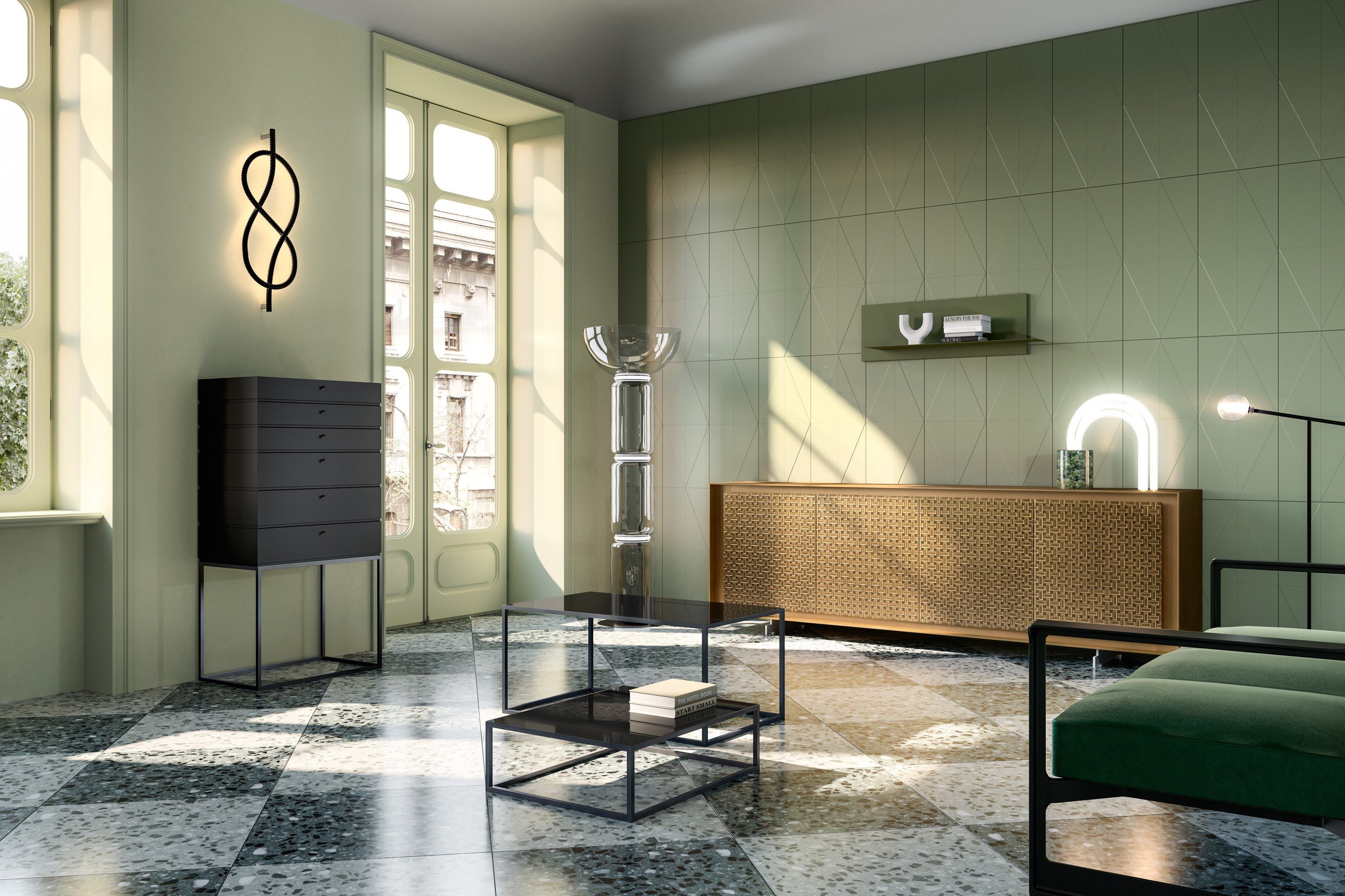 Шкаф с раздвижными дверями Capo d’Opera конфиденциальность ARCH-00139050 - Вид №1