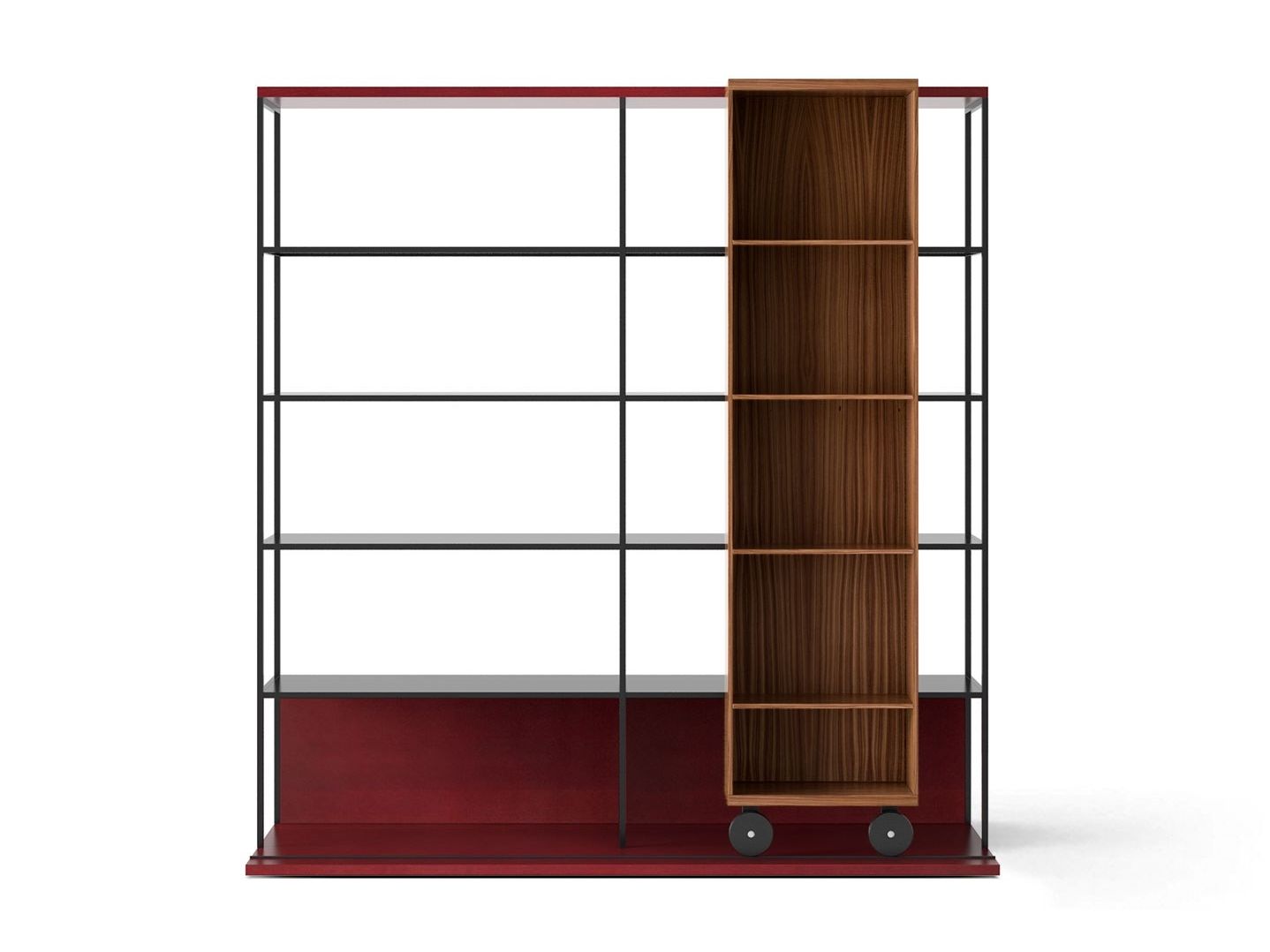 Книжный шкаф из МДФ на колесах Punt Literatura ARCH-00064312 - Вид №39