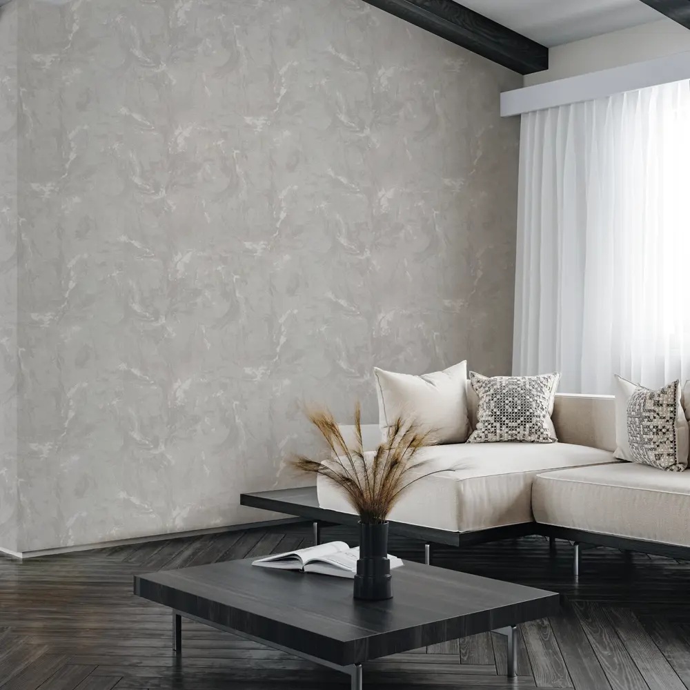 Обои флизелиновые Walldecor Пантеон серые 1.06 м 75213-28 89361488 STLM-2071008 - Вид №3