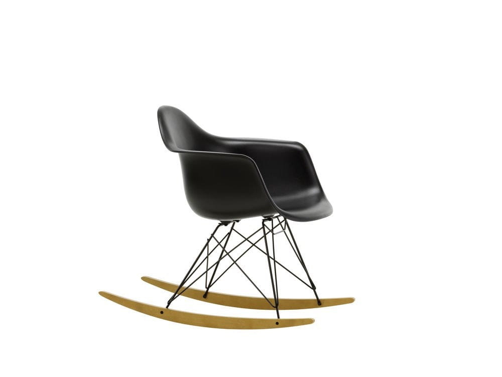 Мягкое тканевое кресло-качалка с подлокотниками VITRA Eames Plastic Chair ARCH-00023828 - Вид №89