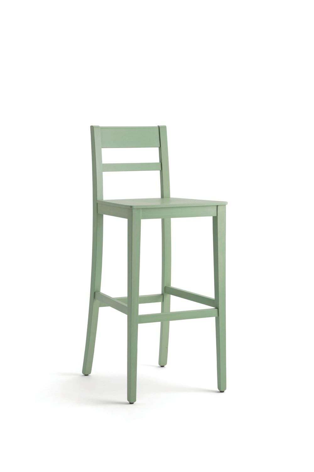 Высокий стул из бука со спинкой Palma Corinne ARCH-00062548 - Вид №1