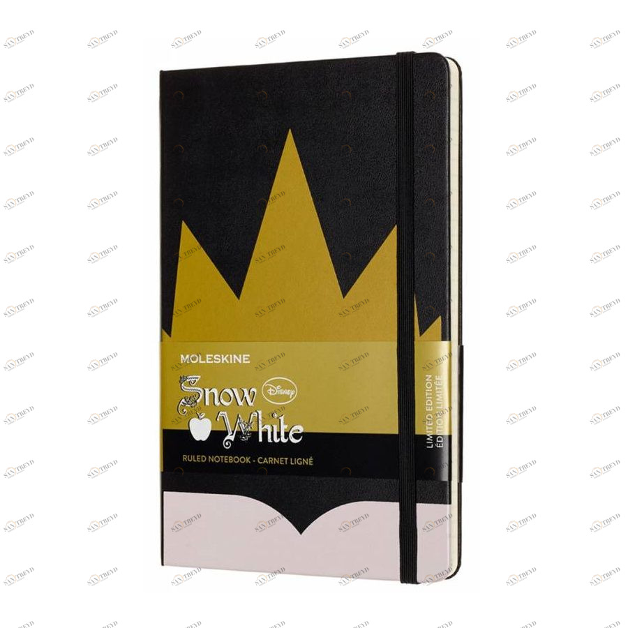 Блокнот Moleskine Limited Edition SNOW WHITE Crown Large, линейка 485893