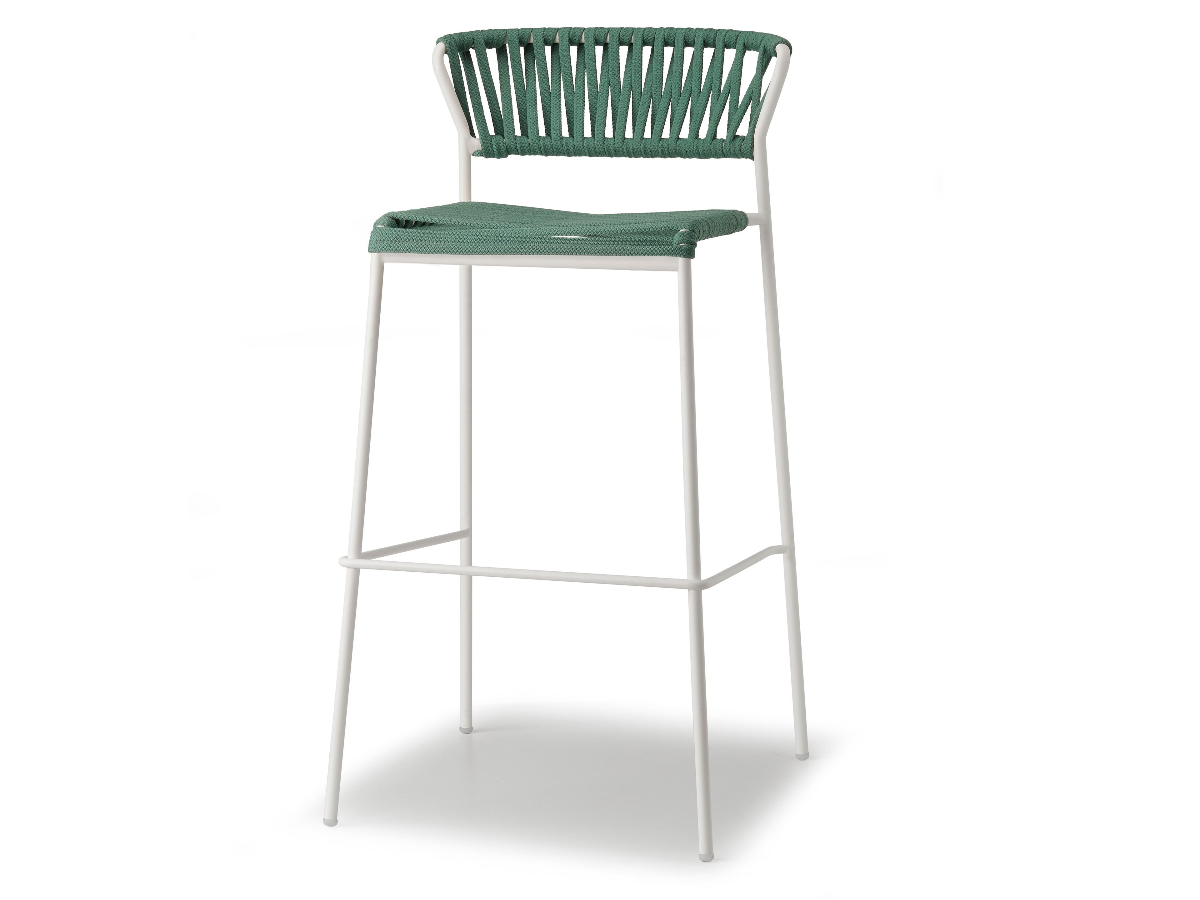 Открытый стальной стул и плетеный морской канат S-CAB Лиза ARCH-00009988