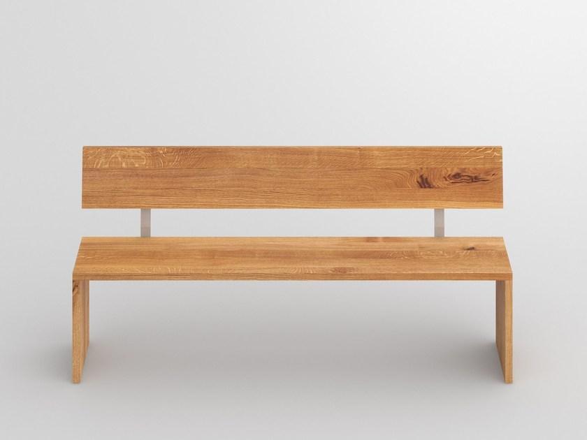 Vitamin Design Скамья из массива дерева со спинкой Mena sun-id-1409367 - Вид №4